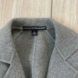Ellen Tracy Women's Gray Wool Blazer